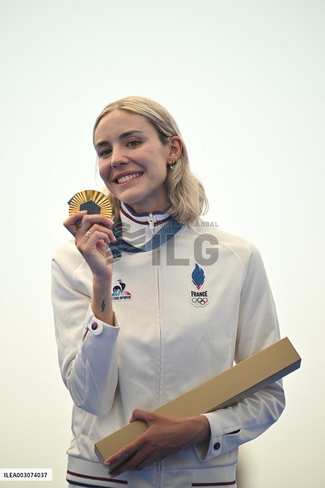 Paris 2024 - Women’s Triathlon Medal Ceremony