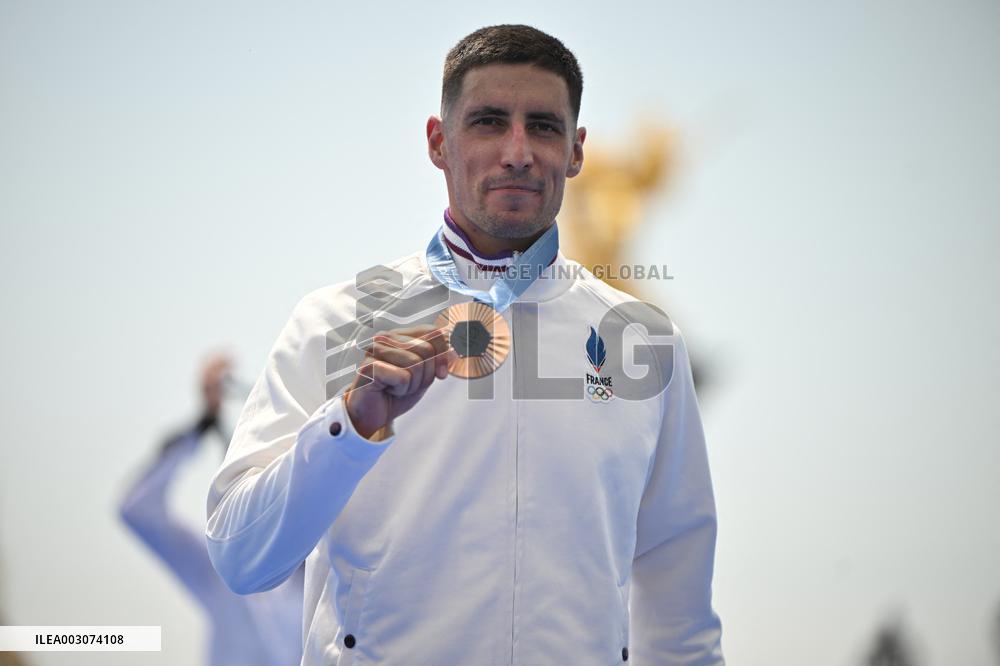Paris 2024 - Men’s Triathlon Medal Ceremony