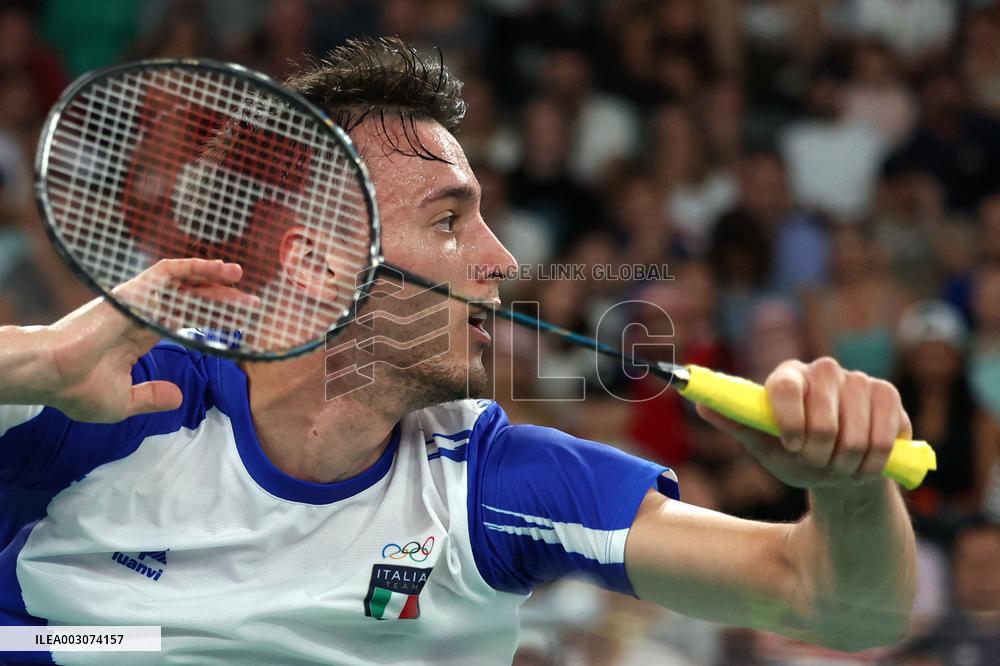 (PARIS2024) FRANCE-PARIS-OLY-BADMINTON