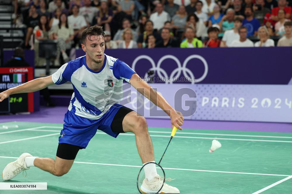 (PARIS2024) FRANCE-PARIS-OLY-BADMINTON