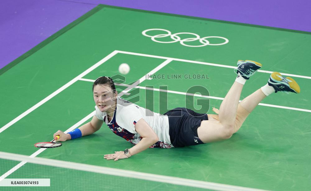 (PARIS2024) FRANCE-PARIS-OLY-BADMINTON