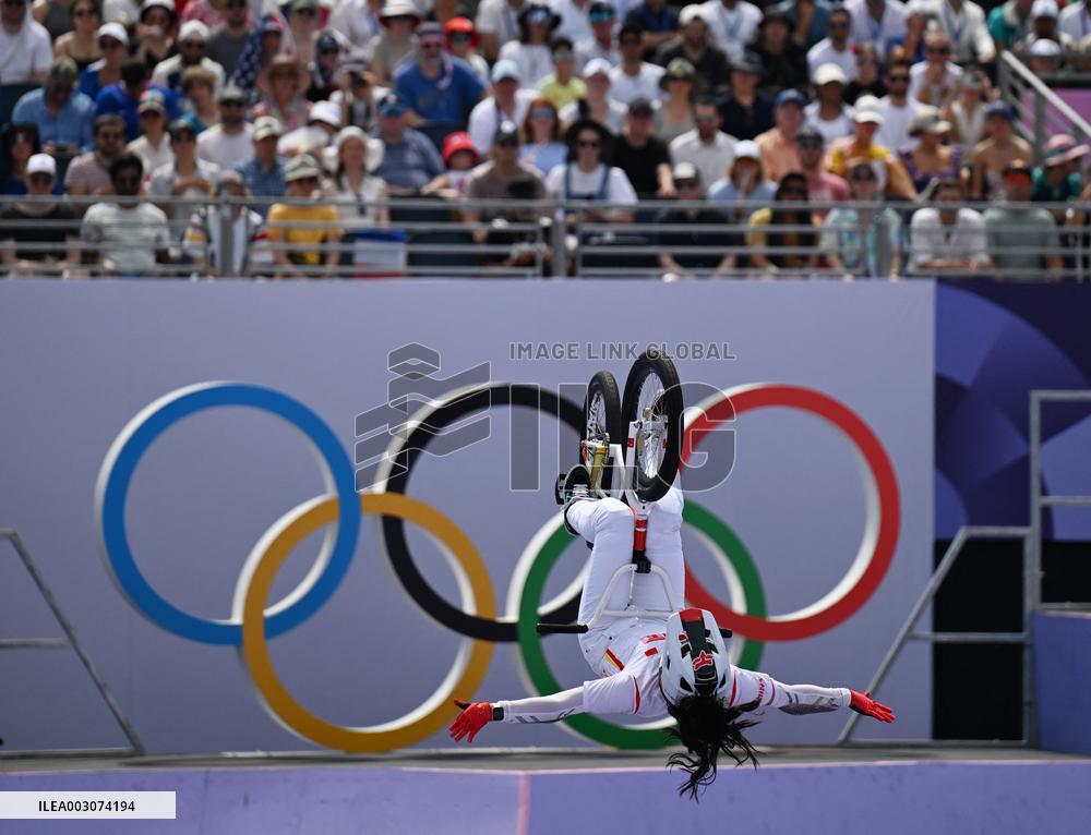 (PARIS2024) FRANCE-PARIS-OLY-CYCLING BMX FREESTYLE