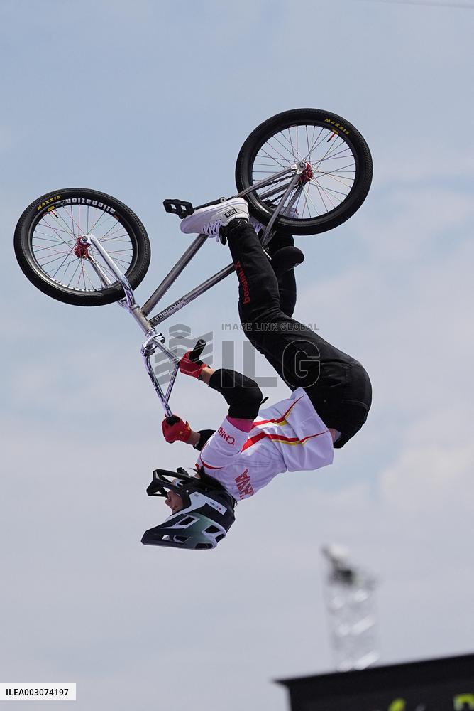 (PARIS2024) FRANCE-PARIS-OLY-CYCLING BMX FREESTYLE
