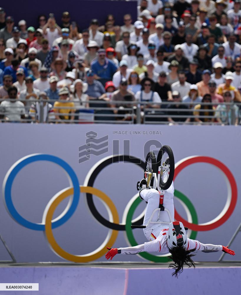 (PARIS2024) FRANCE-PARIS-OLY-CYCLING BMX FREESTYLE