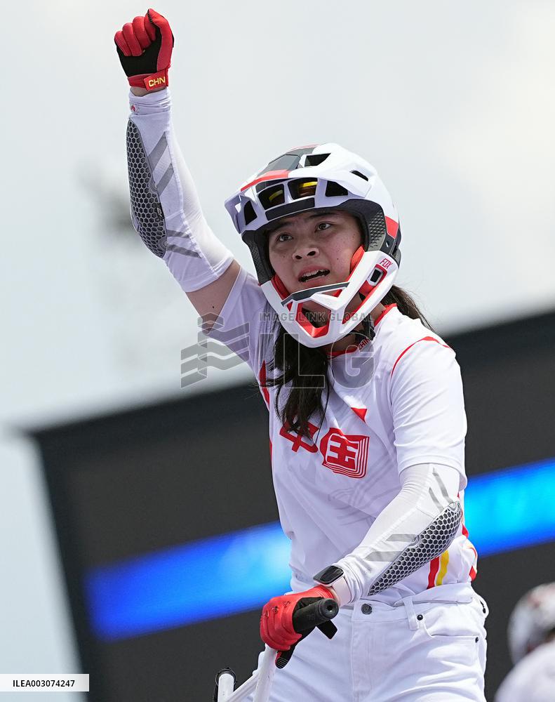 (PARIS2024) FRANCE-PARIS-OLY-CYCLING BMX FREESTYLE