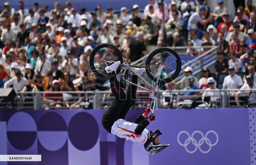 (PARIS2024) FRANCE-PARIS-OLY-CYCLING BMX FREESTYLE