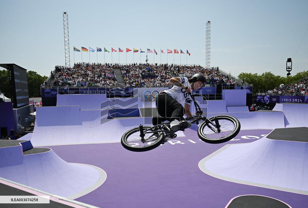 (PARIS2024) FRANCE-PARIS-OLY-CYCLING BMX FREESTYLE
