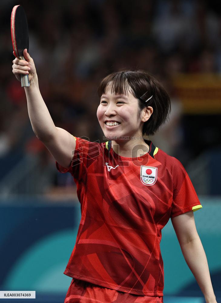 (PARIS2024)FRANCE-PARIS-OLY-TABLE TENNIS