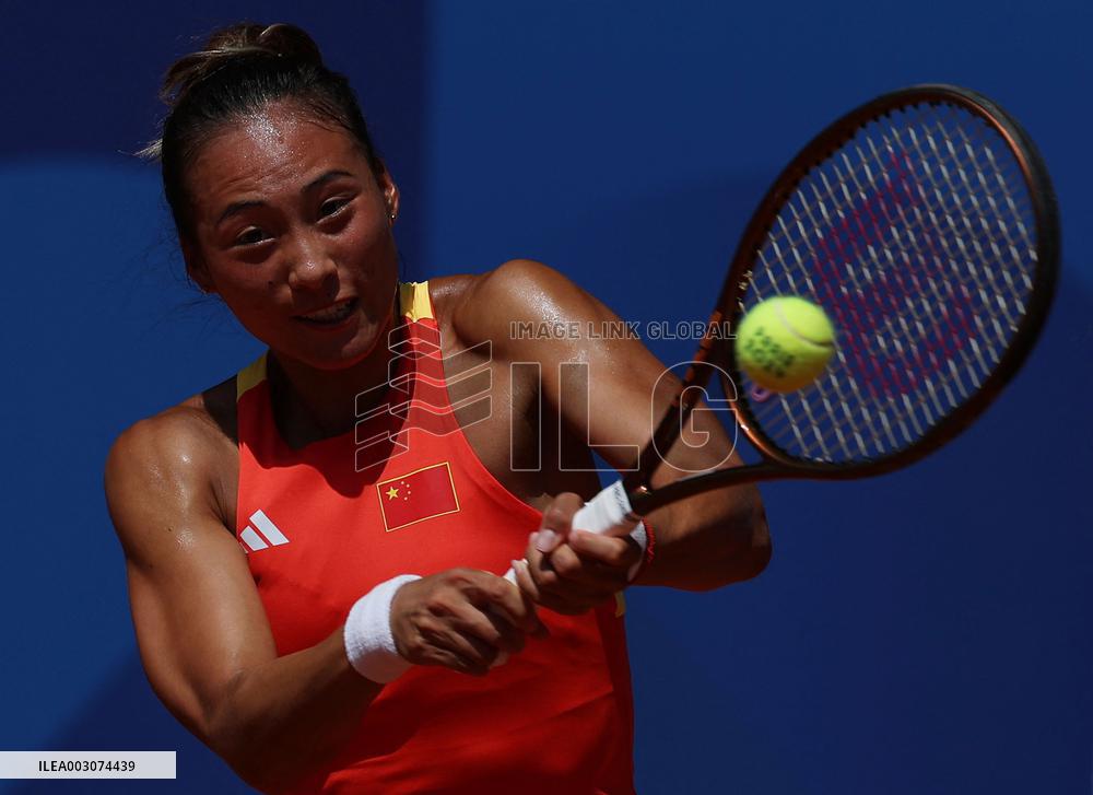 (PARIS2024) FRANCE-PARIS-OLY-TENNIS