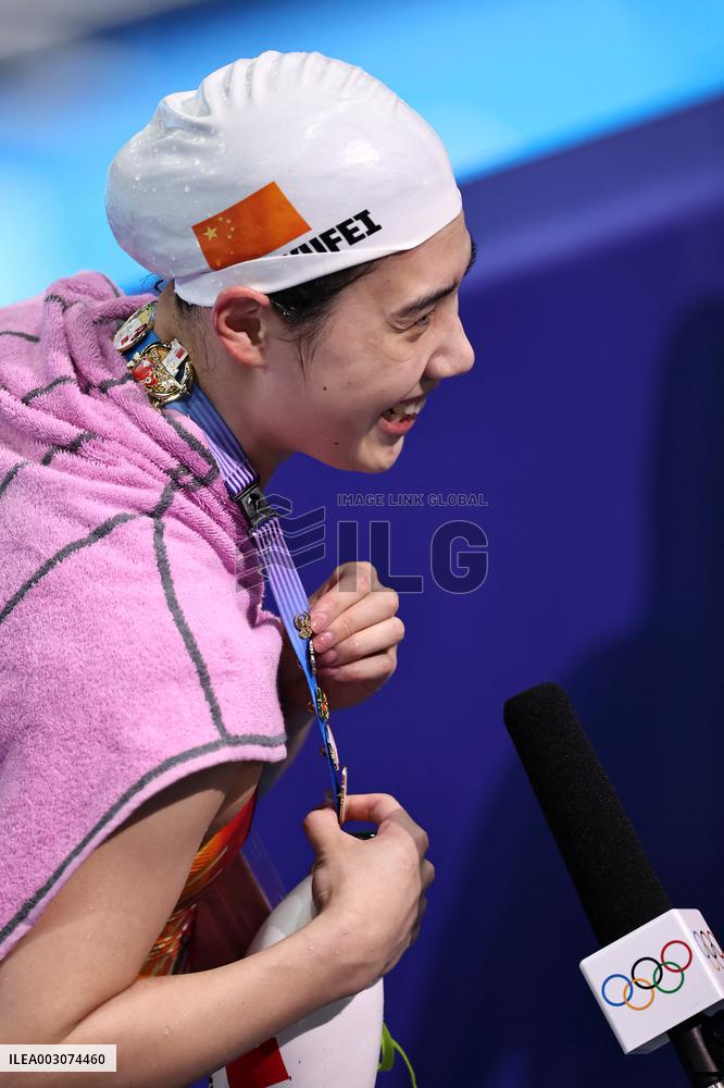 (PARIS2024)FRANCE-PARIS-OLY-SWIMMING