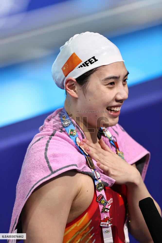 (PARIS2024)FRANCE-PARIS-OLY-SWIMMING