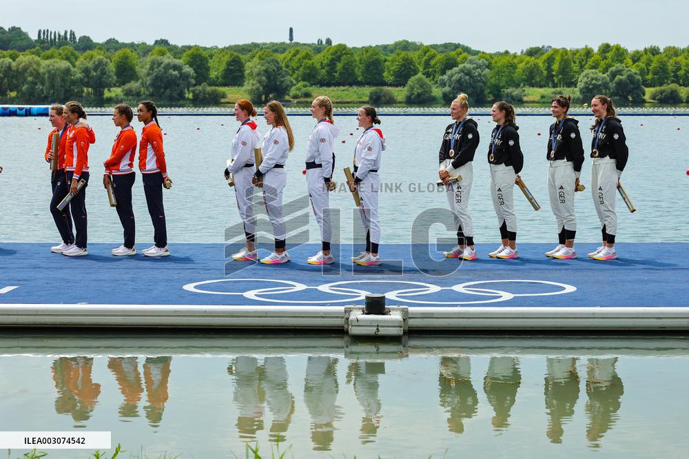 (PARIS2024)FRANCE-VAIRES-SUR-MARNE-OLY-ROWING