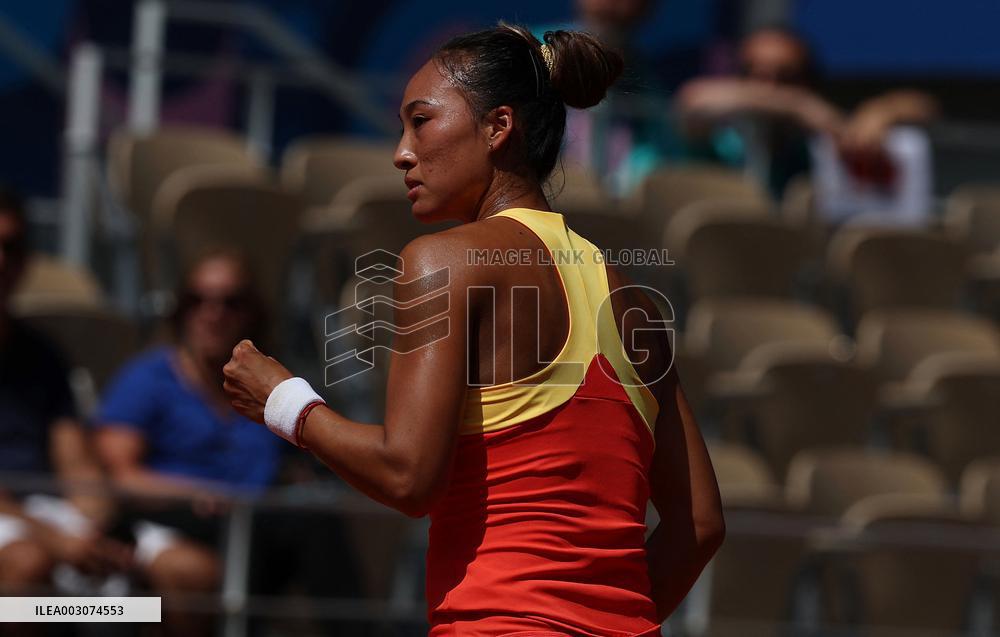(PARIS2024) FRANCE-PARIS-OLY-TENNIS