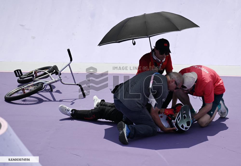 (PARIS2024) FRANCE-PARIS-OLY-CYCLING BMX FREESTYLE