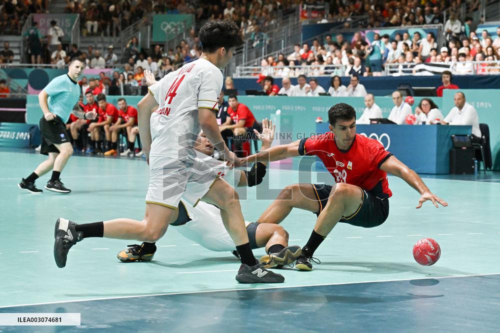 Paris 2024 - Handball - Spain v Japon