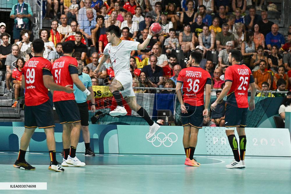 Paris 2024 - Handball - Spain v Japon