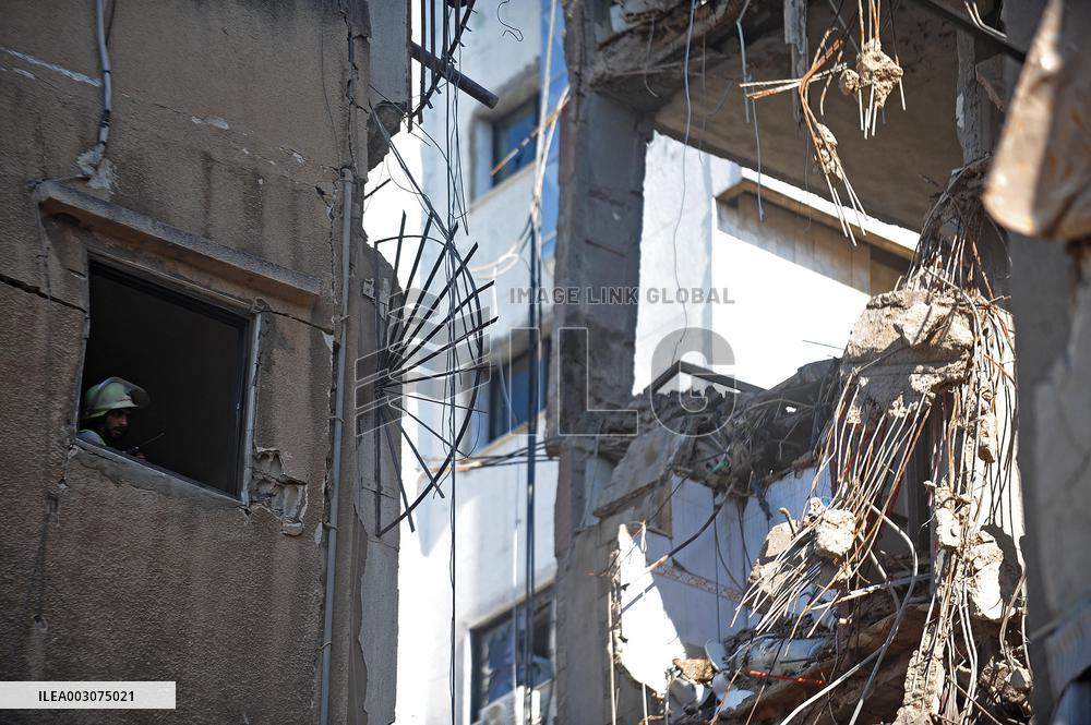 LEBANON-BEIRUT-ISRAELI AIRSTRIKE-HEZBOLLAH-SEARCH FOR VICTIM