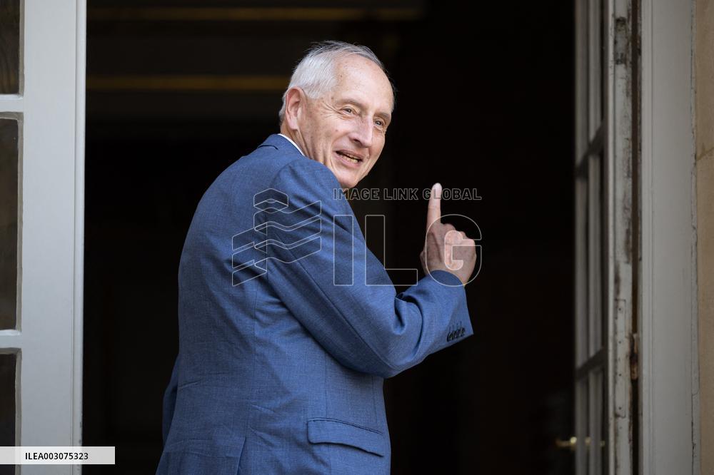 Olympic Games meeting at Matignon - Paris