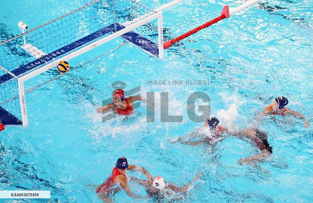 (PARIS2024)FRANCE-SAINT-DENIS-OLY-WATER POLO