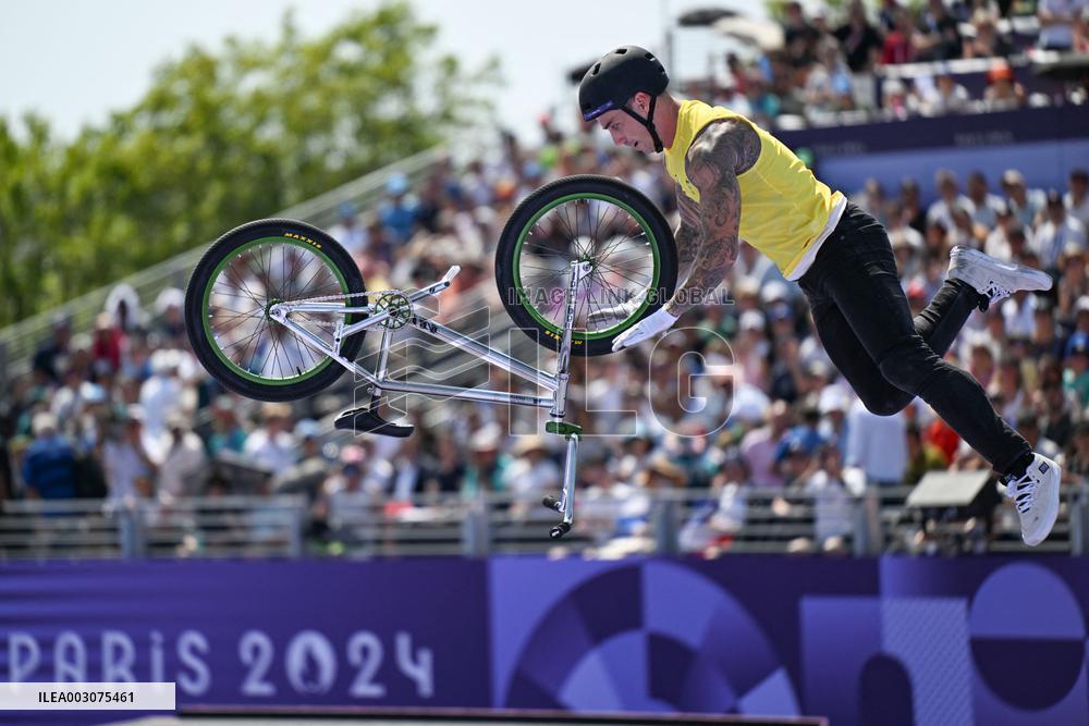 (PARIS2024) FRANCE-PARIS-OLY-CYCLING BMX FREESTYLE