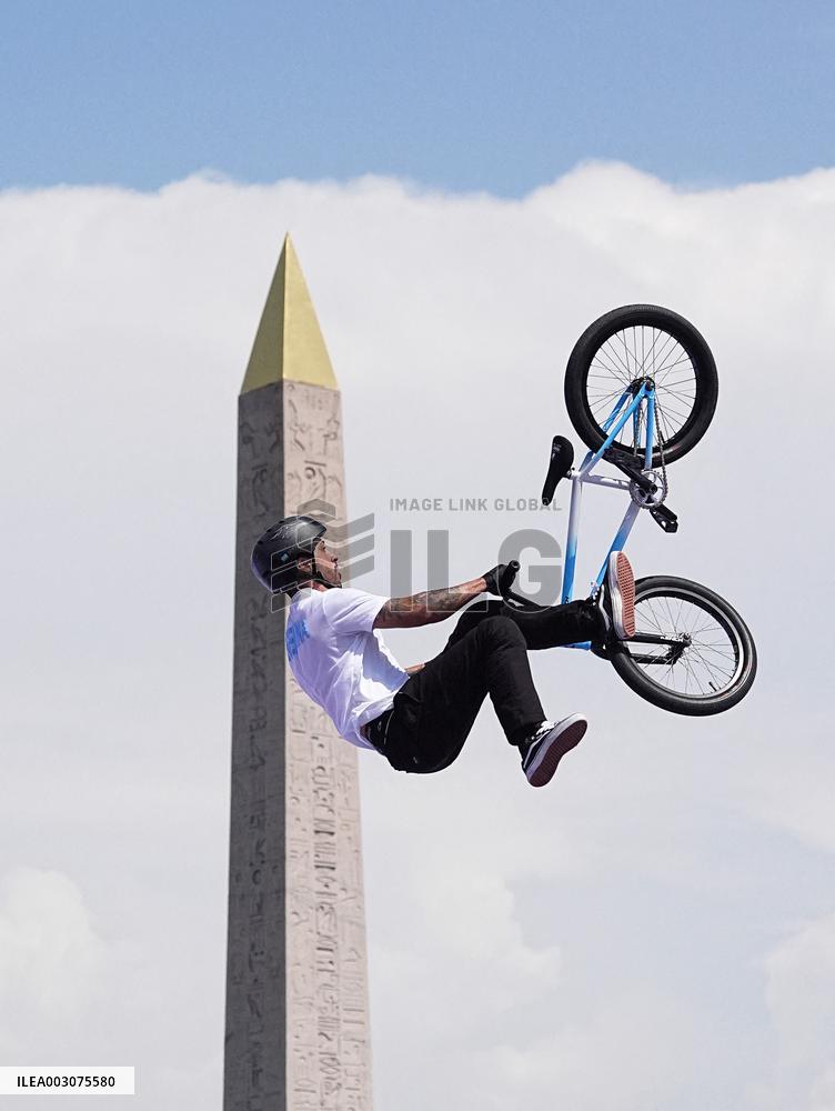 (PARIS2024)FRANCE-PARIS-OLY-CYCLING BMX FREESTYLE
