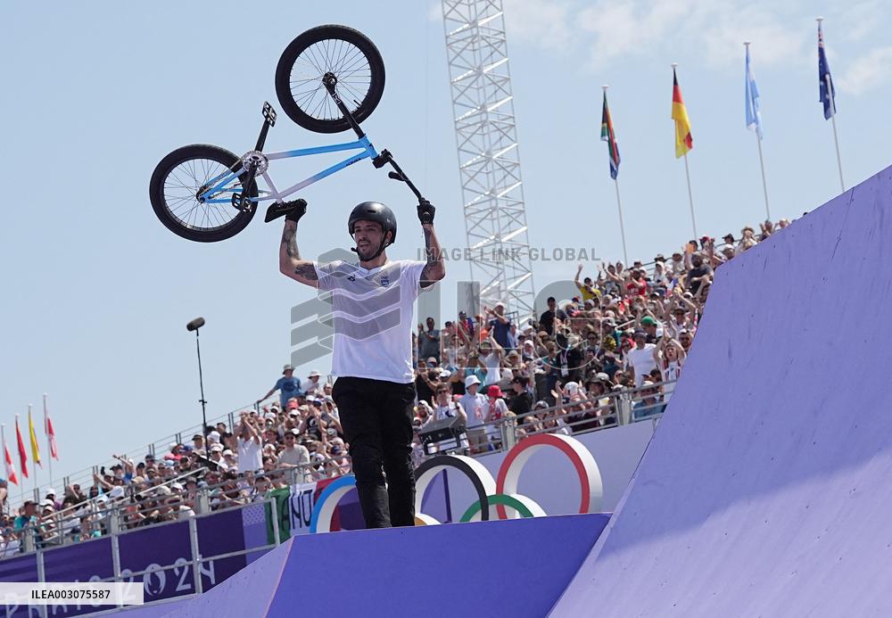 (PARIS2024)FRANCE-PARIS-OLY-CYCLING BMX FREESTYLE
