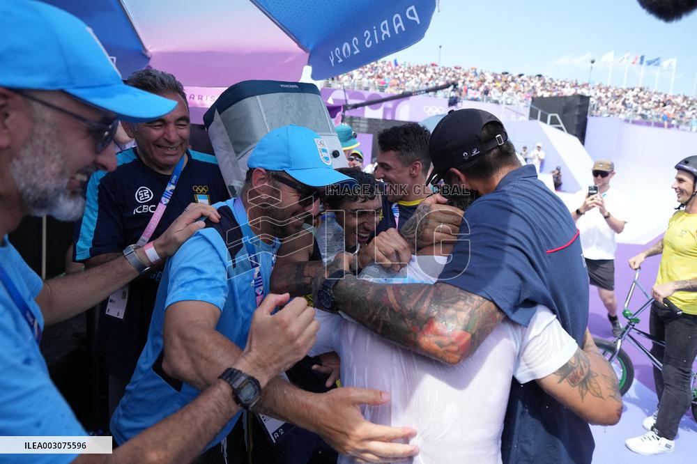 (PARIS2024)FRANCE-PARIS-OLY-CYCLING BMX FREESTYLE