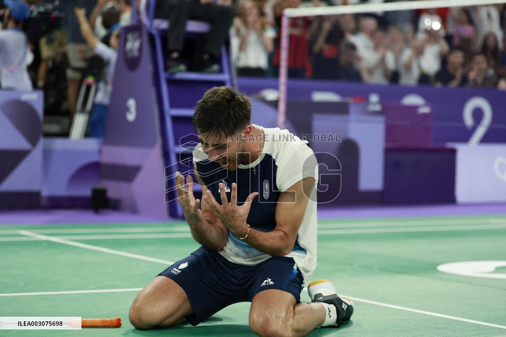 (PARIS2024) FRANCE-PARIS-OLY-BADMINTON