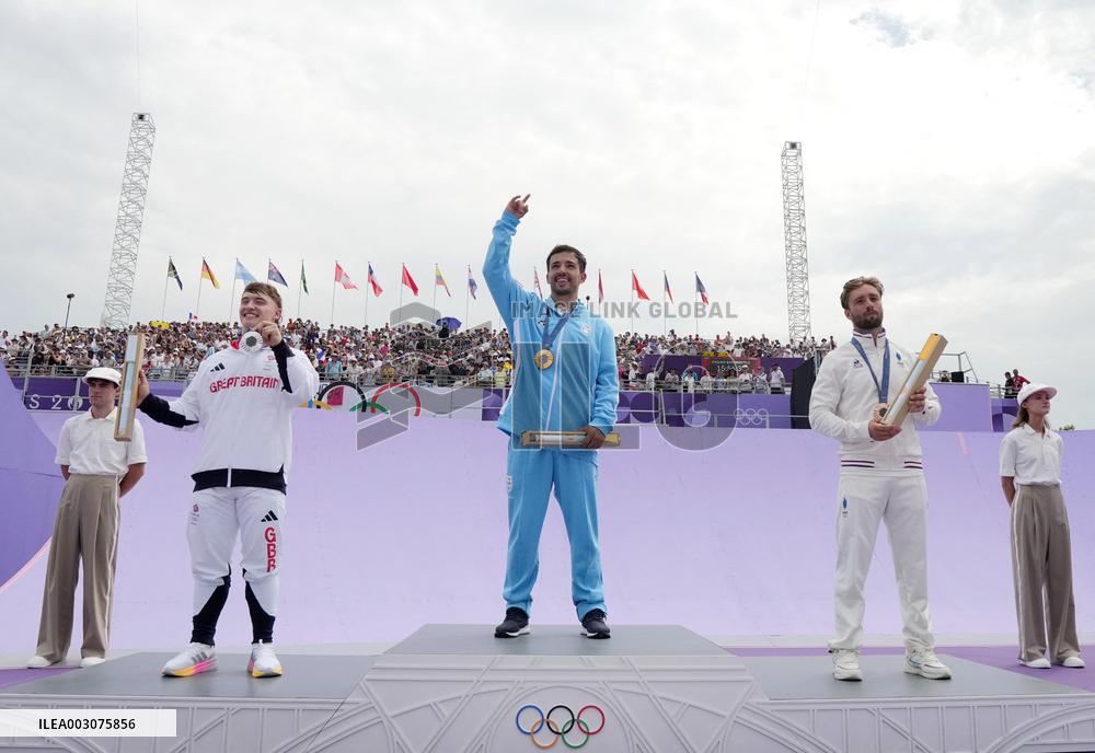 Paris 2024 - BMX Medal Ceremony
