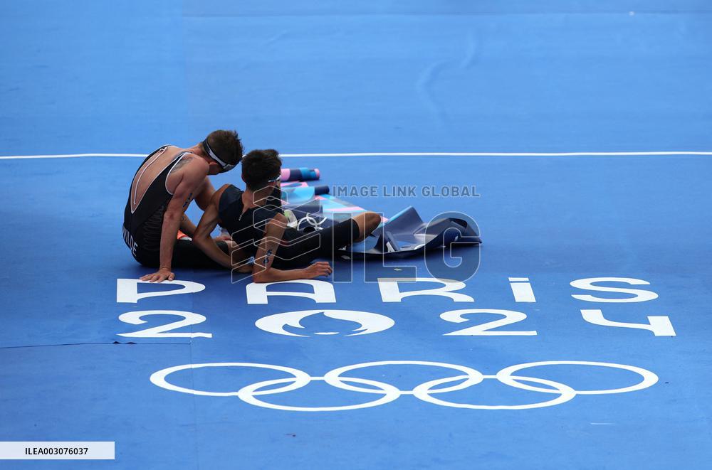(PARIS2024)FRANCE-PARIS-OLY-TRIATHLON