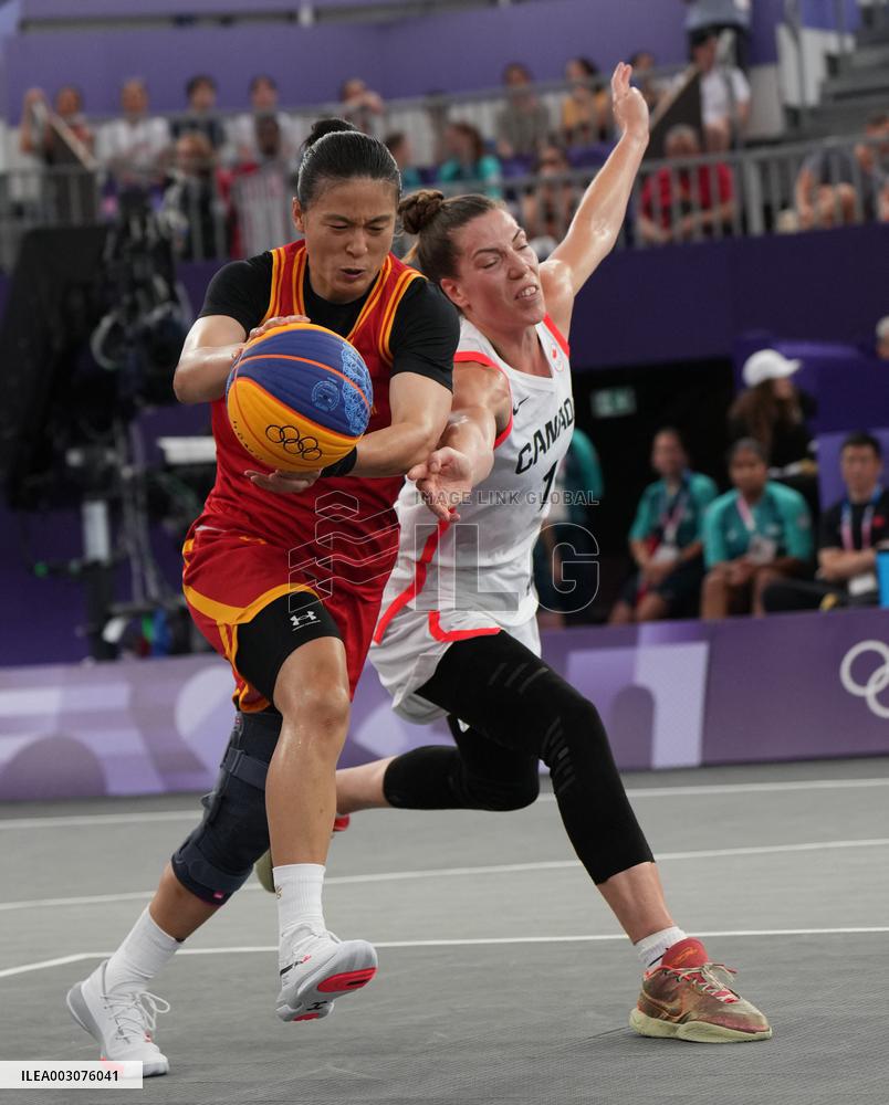 (PARIS2024) FRANCE-PARIS-OLY-3x3 BASKETBALL
