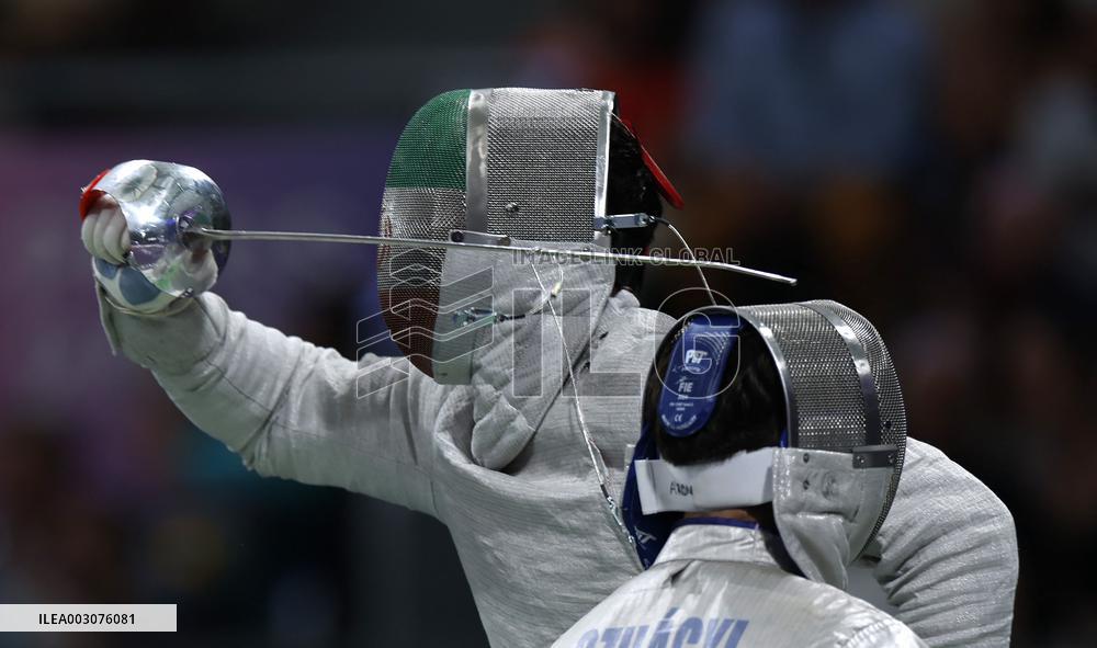 (PARIS2024) FRANCE-PARIS-OLY-FENCING