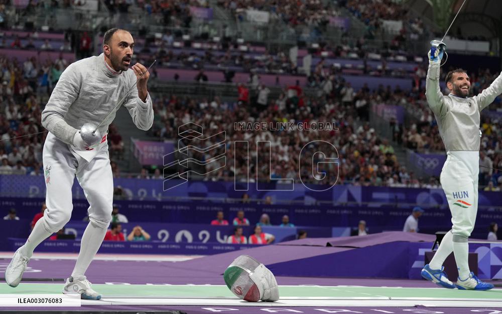 (PARIS2024) FRANCE-PARIS-OLY-FENCING