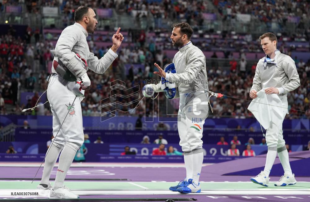 (PARIS2024) FRANCE-PARIS-OLY-FENCING