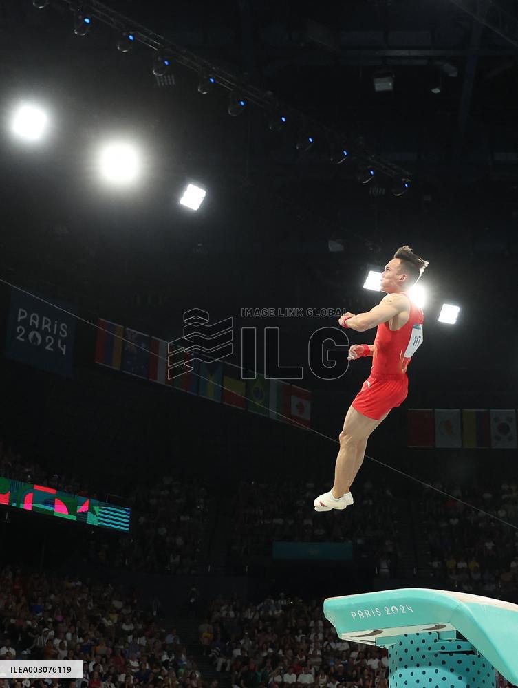 (PARIS2024)FRANCE-PARIS-OLY-ARTISTIC GYMNASTICS