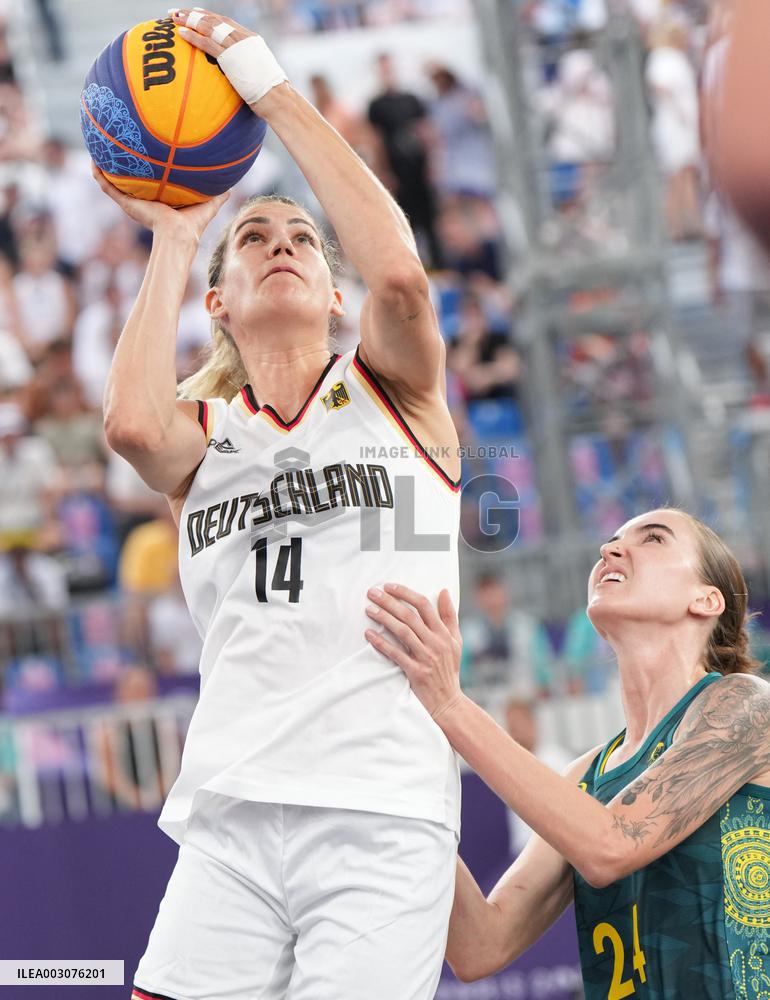 (PARIS2024) FRANCE-PARIS-OLY-3x3 BASKETBALL