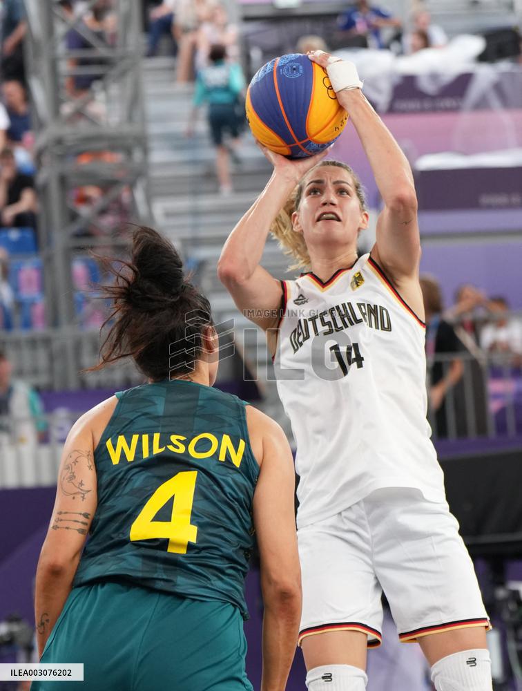 (PARIS2024) FRANCE-PARIS-OLY-3x3 BASKETBALL