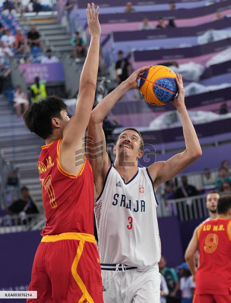 (PARIS2024) FRANCE-PARIS-OLY-3x3 BASKETBALL