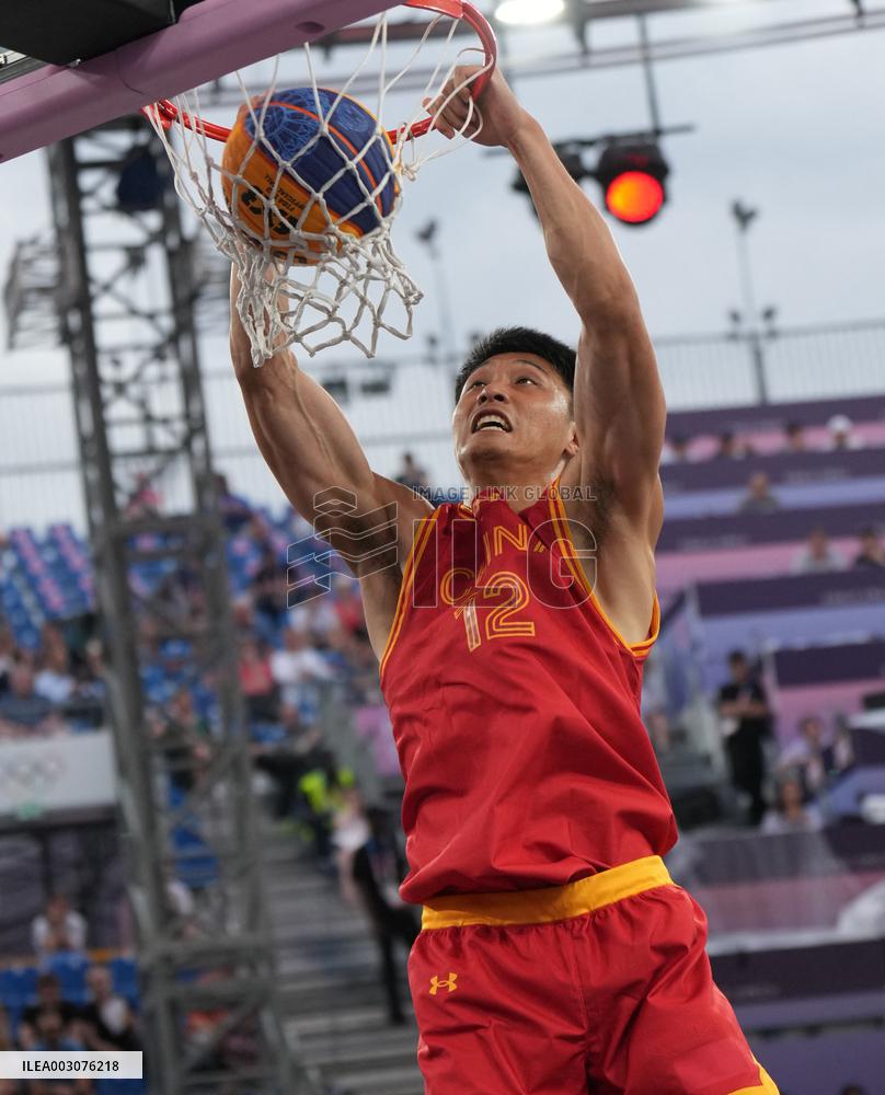(PARIS2024) FRANCE-PARIS-OLY-3x3 BASKETBALL