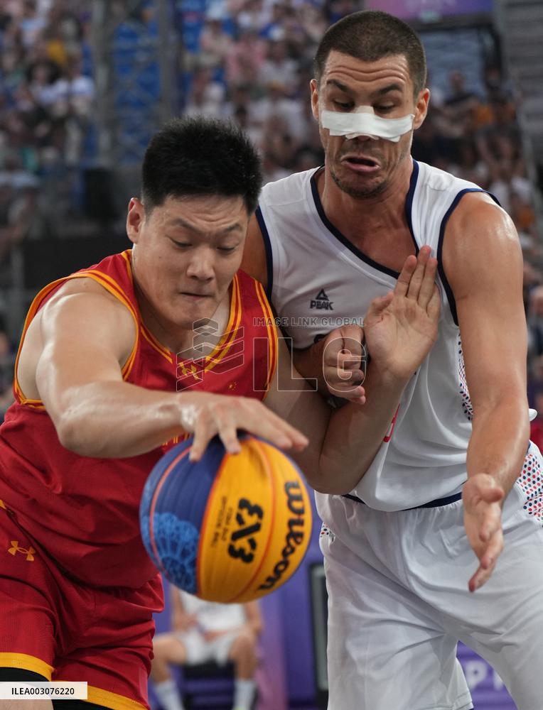 (PARIS2024) FRANCE-PARIS-OLY-3x3 BASKETBALL