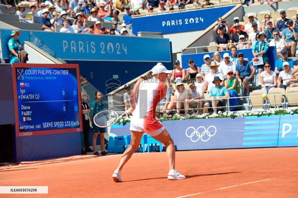 Olympic Games Paris 2024 - Tennis - Women's Singles Second Rnd