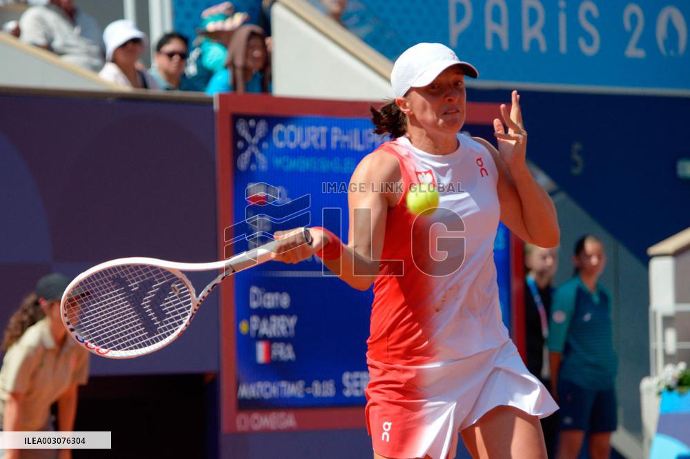 Olympic Games Paris 2024 - Tennis - Women's Singles Second Rnd