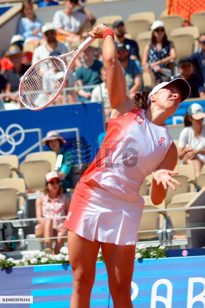 Olympic Games Paris 2024 - Tennis - Women's Singles Second Rnd