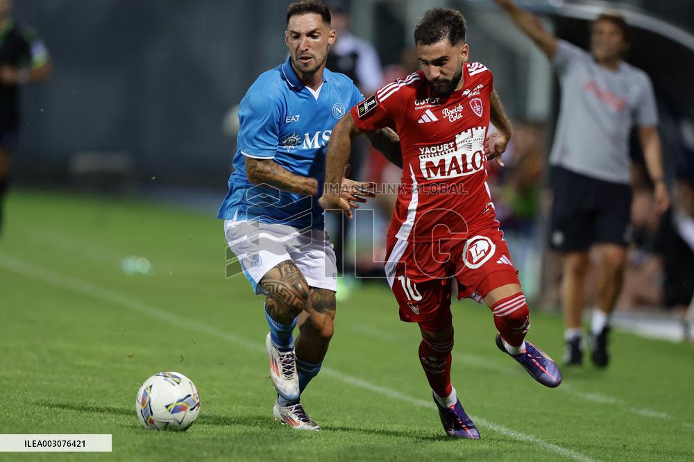 Friendly football match - Napoli vs Brest