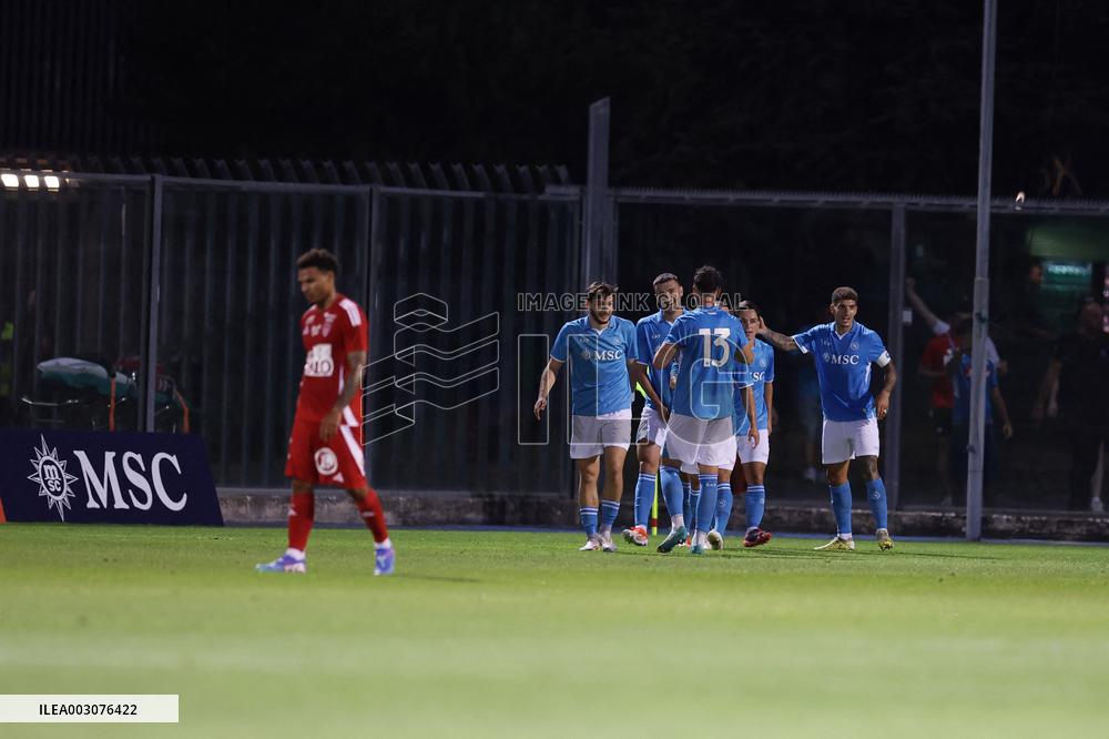 Friendly football match - Napoli vs Brest