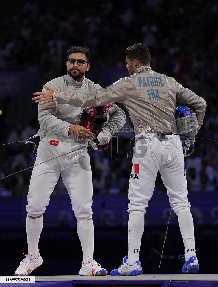 (PARIS2024) FRANCE-PARIS-OLY-FENCING