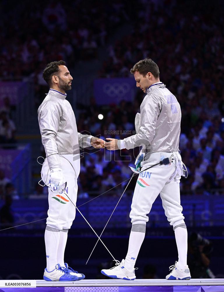 (PARIS2024) FRANCE-PARIS-OLY-FENCING