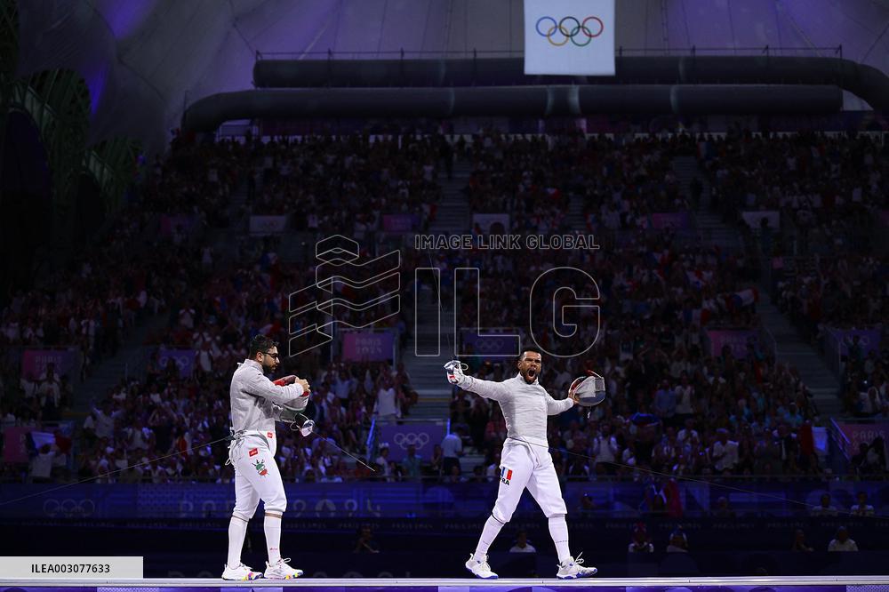 (PARIS2024) FRANCE-PARIS-OLY-FENCING