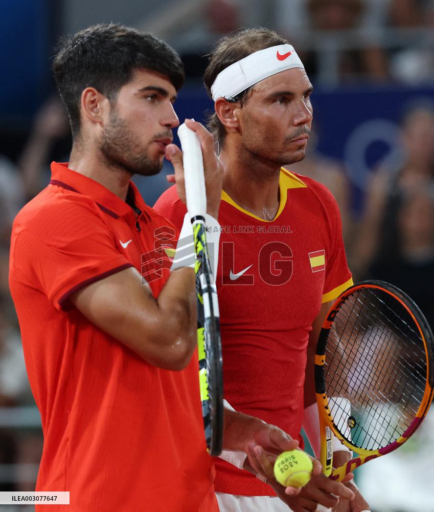 (PARIS2024) FRANCE-PARIS-OLY-TENNIS