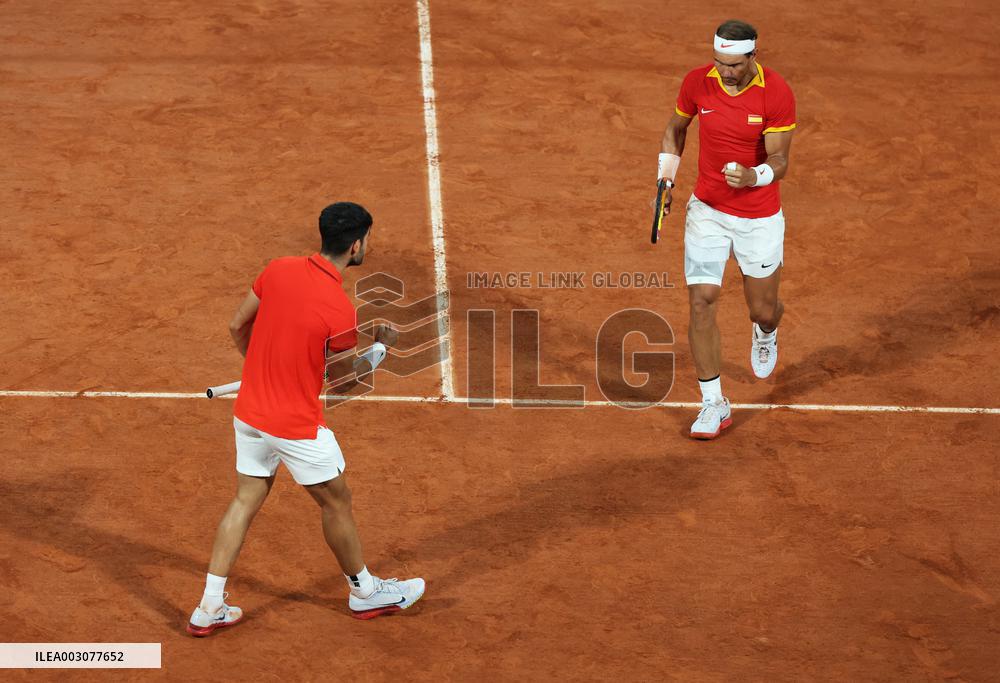 (PARIS2024) FRANCE-PARIS-OLY-TENNIS